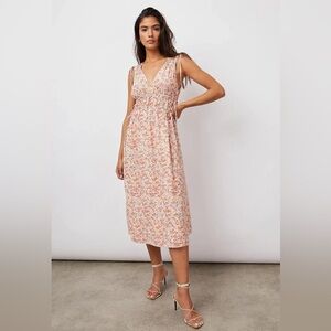 NWT rails Constantine midi floral dress size xs